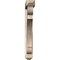 Ekena Millwork Olympic Arts and Crafts Smooth Bracket w/ Offset Brace, Douglas Fir, 5 1/2"W x 40"D x 40"H BKT0604X40X40OLY03SDF - alternate 4